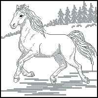CMP 160094 Horse In Graphics
