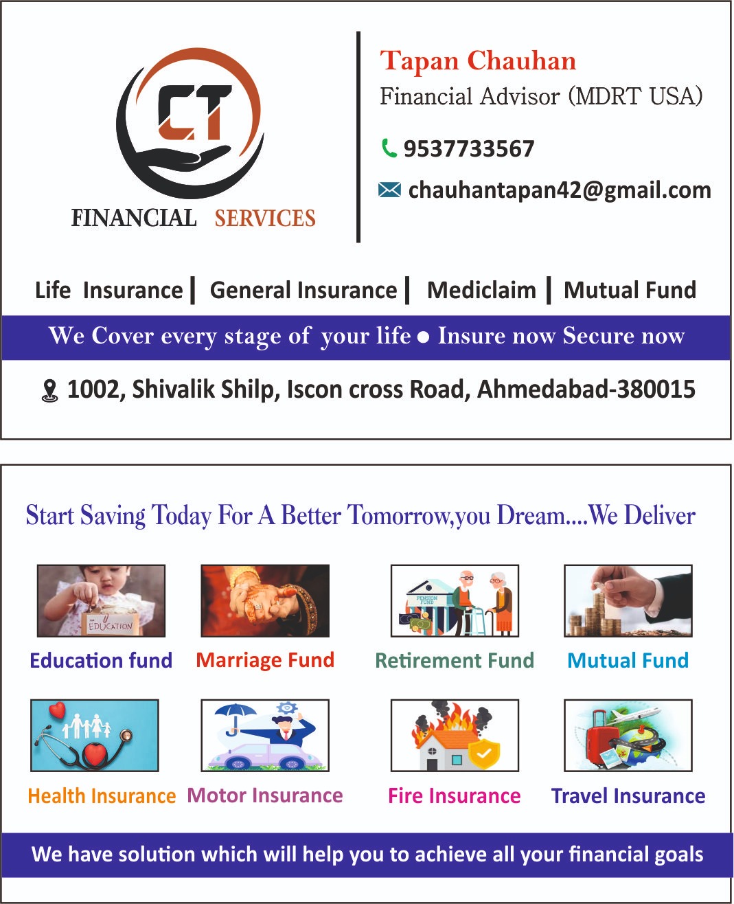 CT FINANCIAL SERVICES