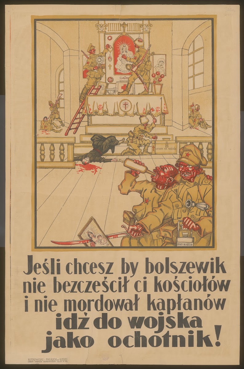 JeśLi Chcesz By Bolszewik Nie BezcześCił Ci KośCiołÓW I Nie Mordował KapłAnóW Id