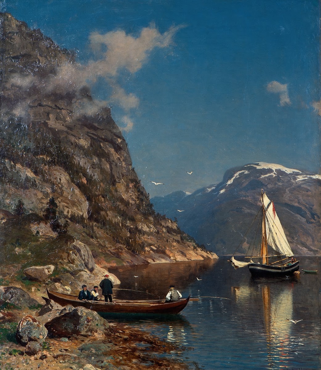 Fiord Landscape 1877