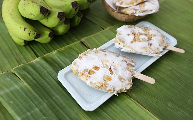 Kem Chuối Ép Tại Nhà