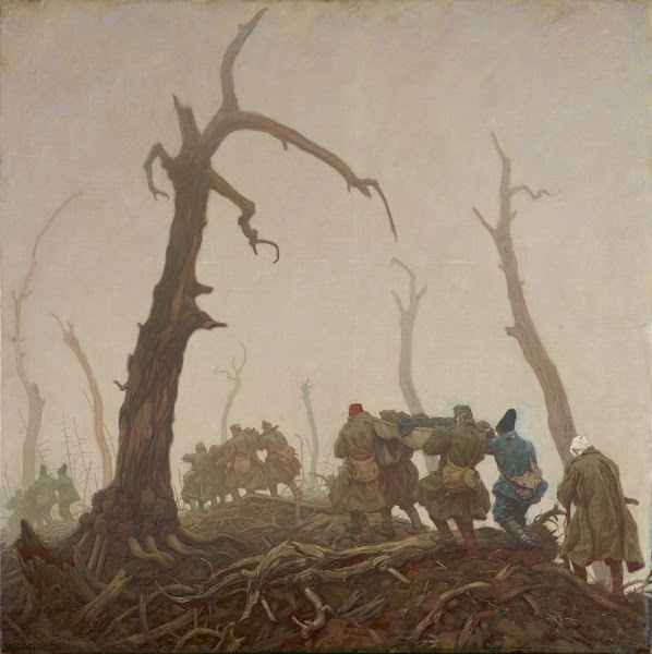 Verwundetentransport 1916