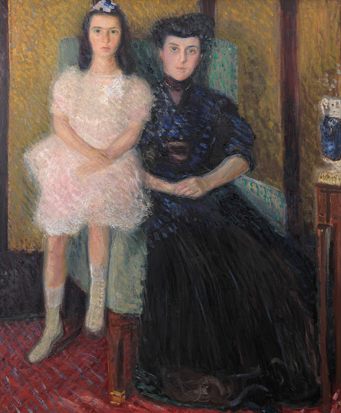 Mutter und Tochter 1906