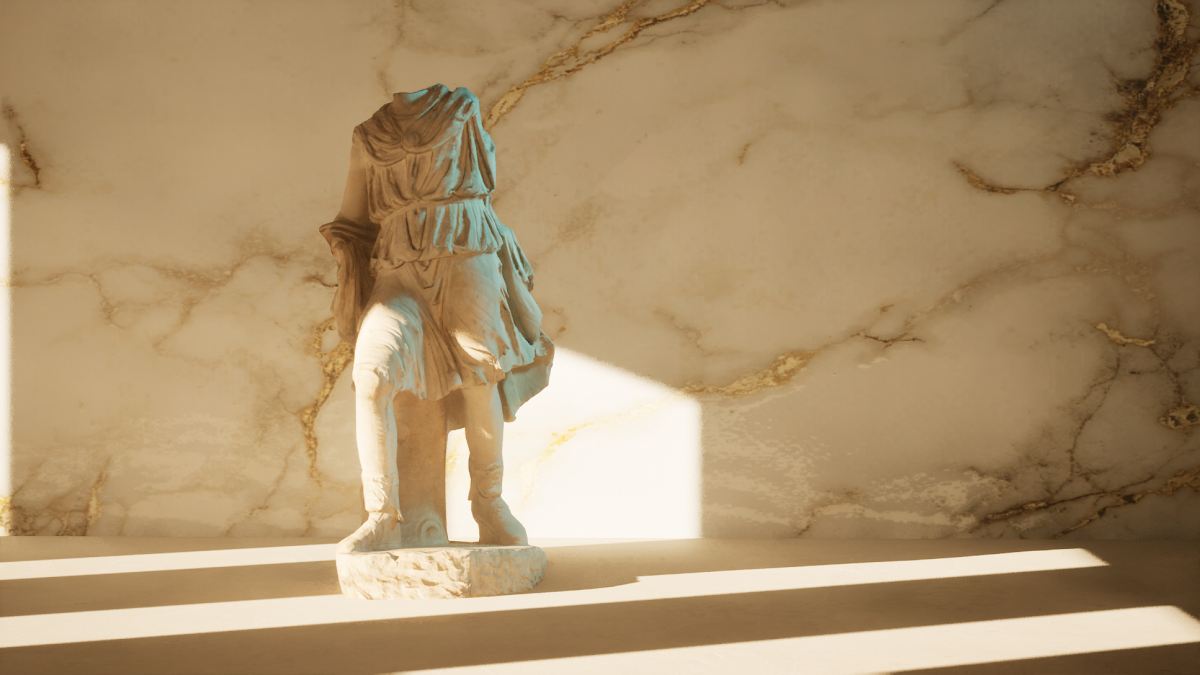 Estatua Romana · Análisis de Superficies · Trabajo de Florencia Tarnoski