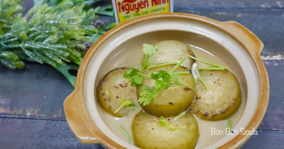 Bí đao kho cốt Dừa (Món Chay)