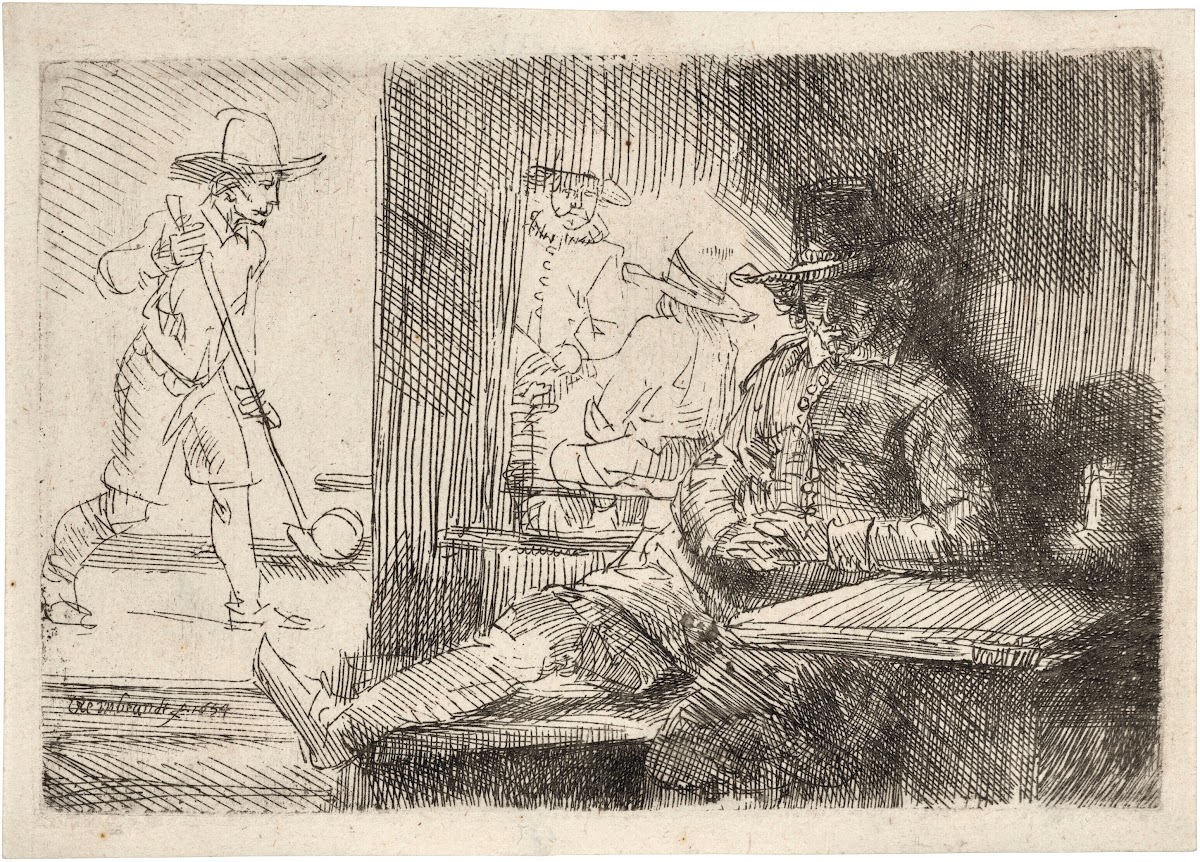 The Ringball Player Het Klosbaantje 1654