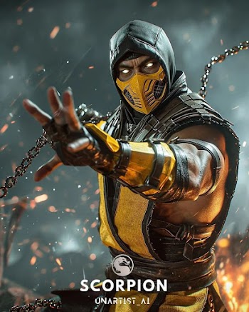 Mortal Kombat Scorpion Picture