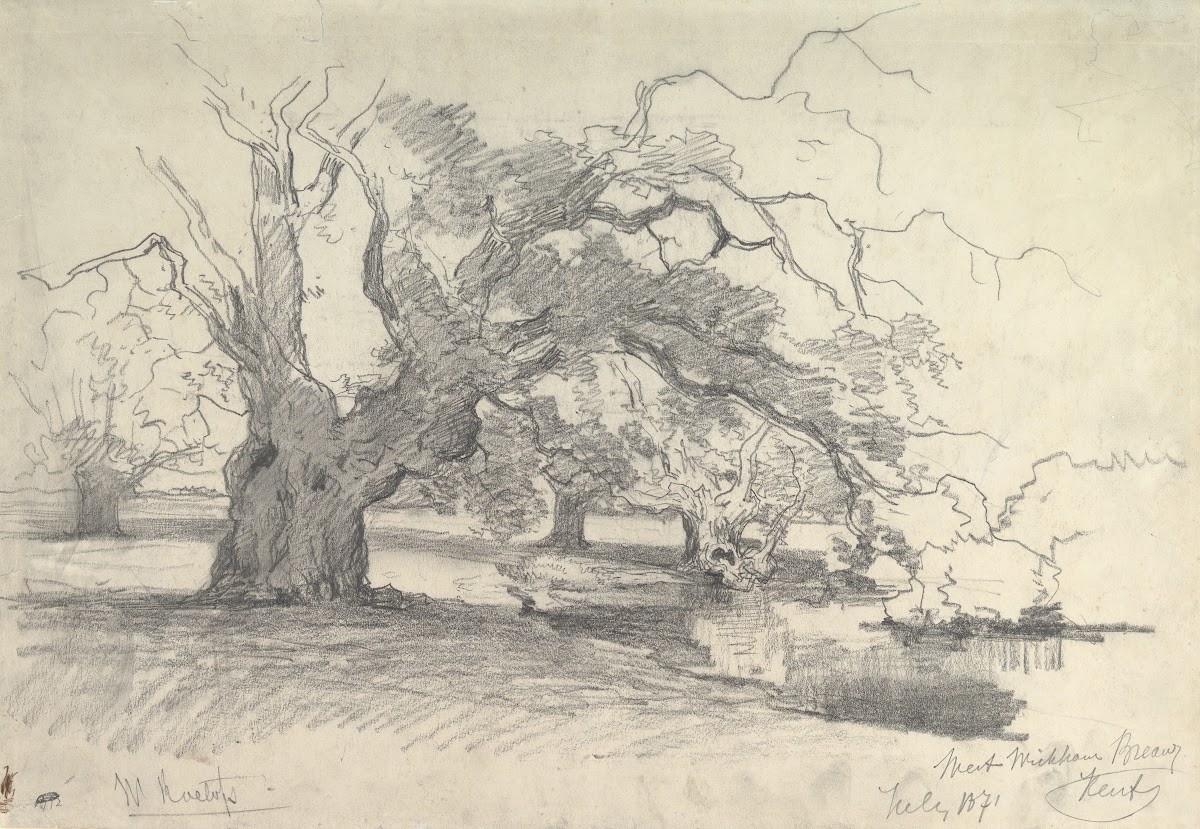 Landscape with Trees near a Pond 184097
