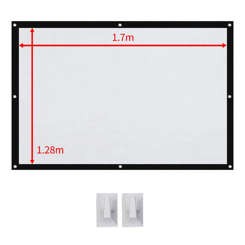 Projection screen, canvas screen