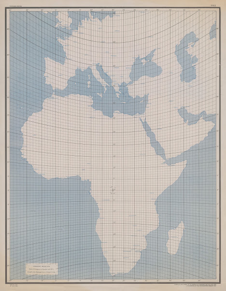 Gnomonic Projection 1943