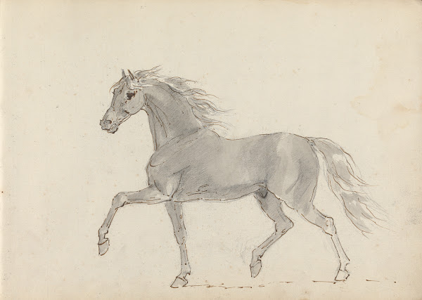 Fourty three Studies of Horses and Riders Pl09 1787