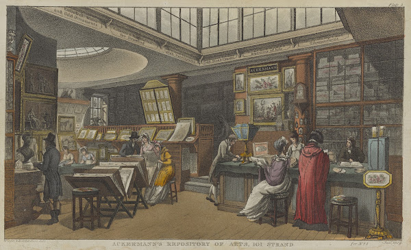 Ackermanns Repository of Arts 101 Strand 1809