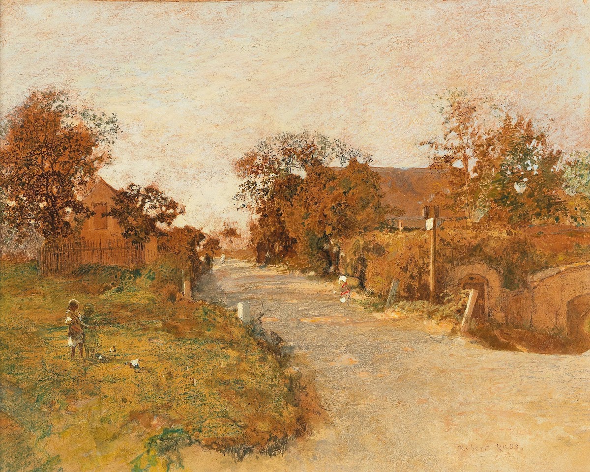 Motif of Feldsberg Lower Austria