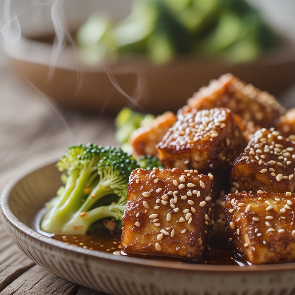 Crispy Gochujang Tempeh & Broccoli Sheet‑Pan Power Dinner