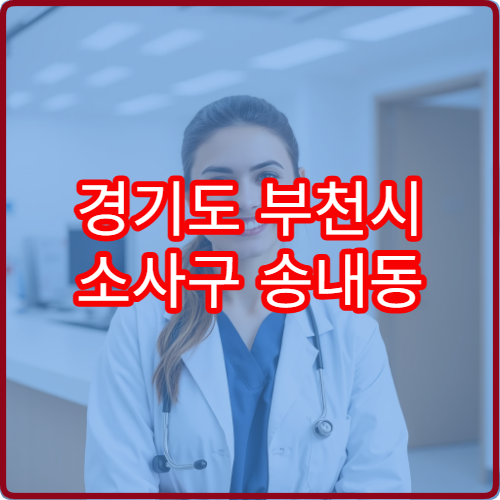 경기도 부천시 소사구 송내동 설날 명절 피부과 연휴 진료 병원 두드러기·아토피·가려움 증상 진료