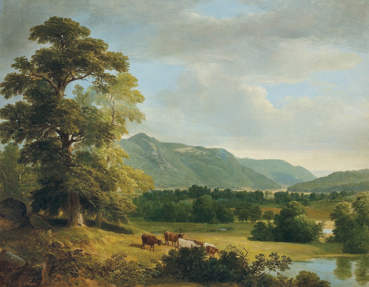 Landscape Study Dover Plains New York circa 1847