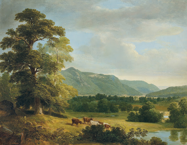 Landscape Study Dover Plains New York circa 1847