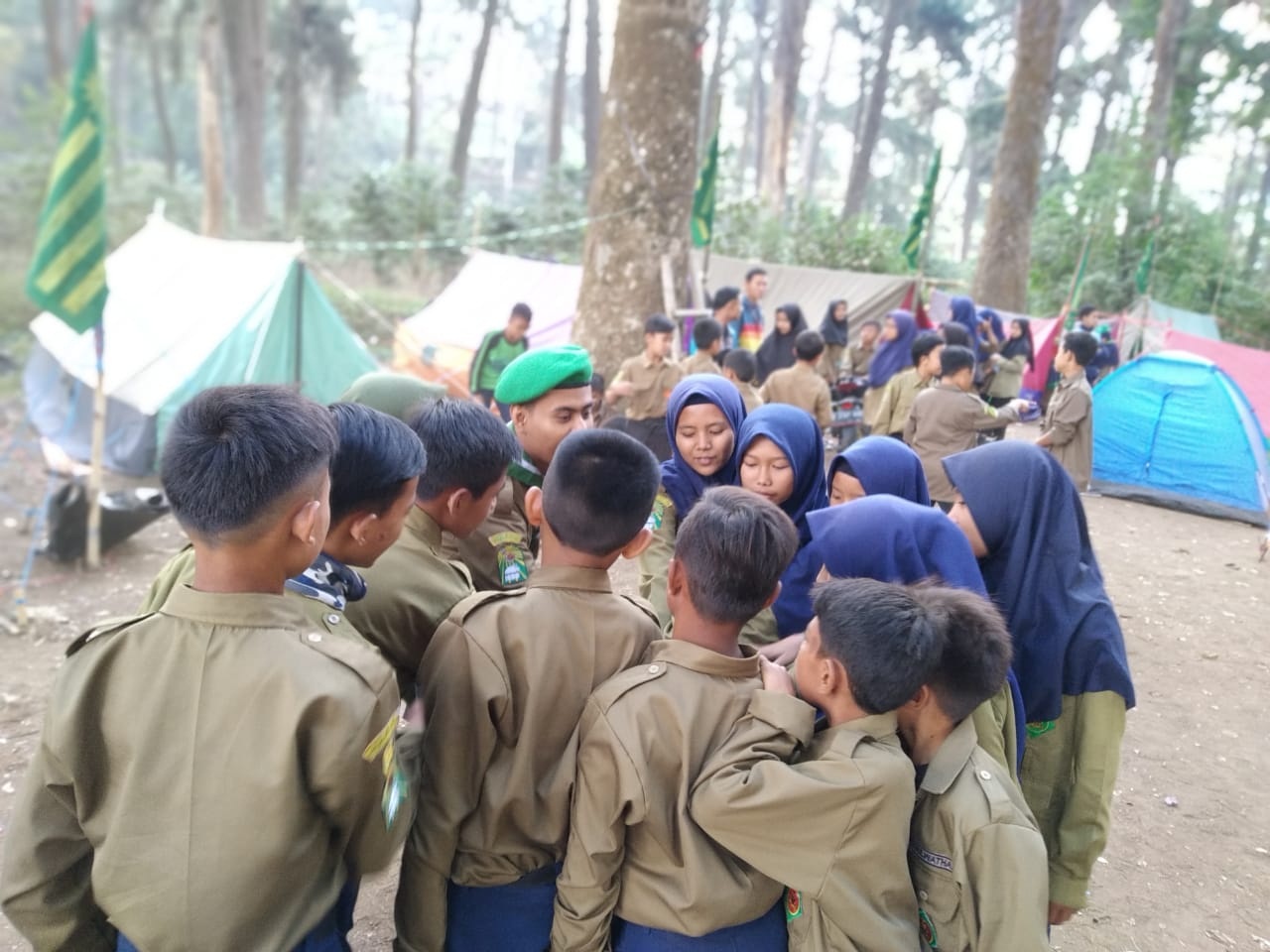 Kegiatan Hizbul Wathan SMP Muhammadiyah 9 Nagreg 1