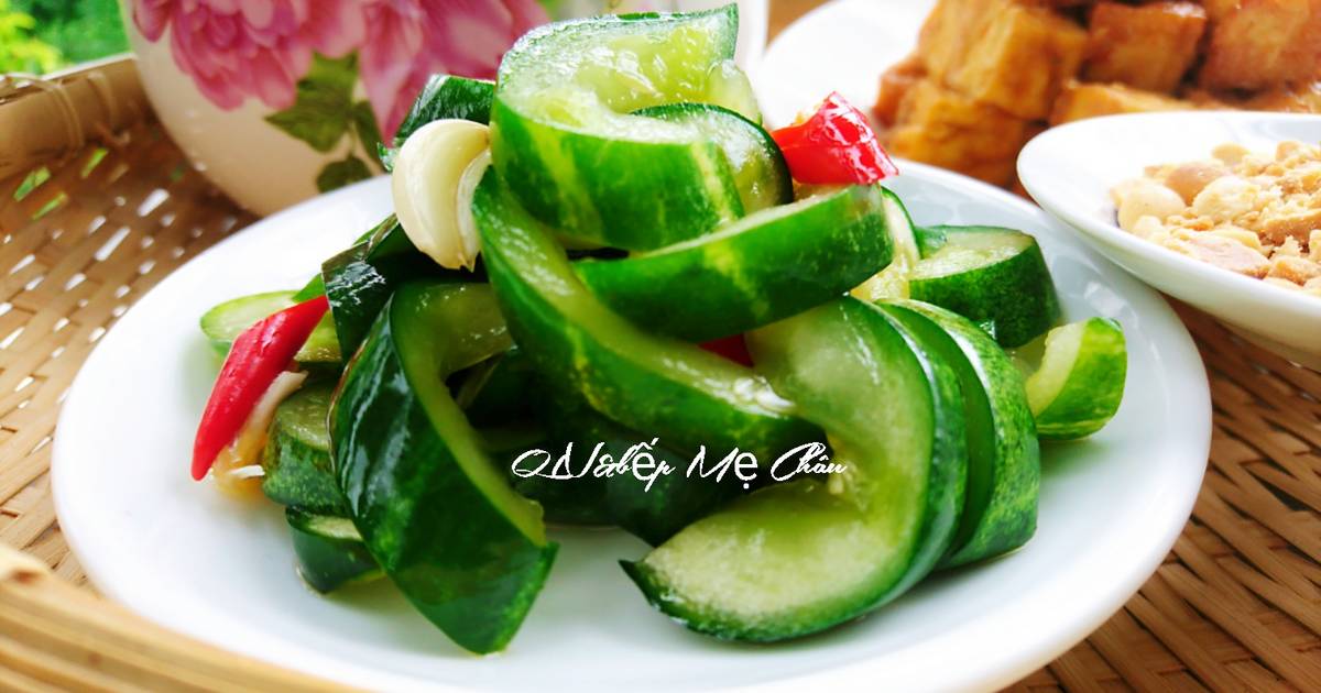 Dưa mắm chay