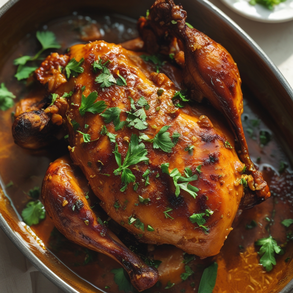 Braised Catalina Chicken Recipe - Easy and Flavorful Weeknight Dinner finished