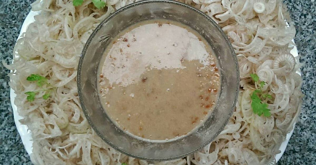 Chuối Cây Chấm Mắm Đậu Phộng (Món Chay)