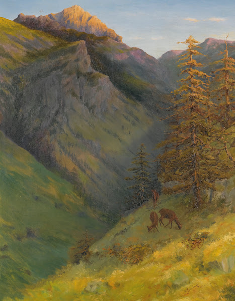 The Augustenberg From The Malbuntal Valley 1901