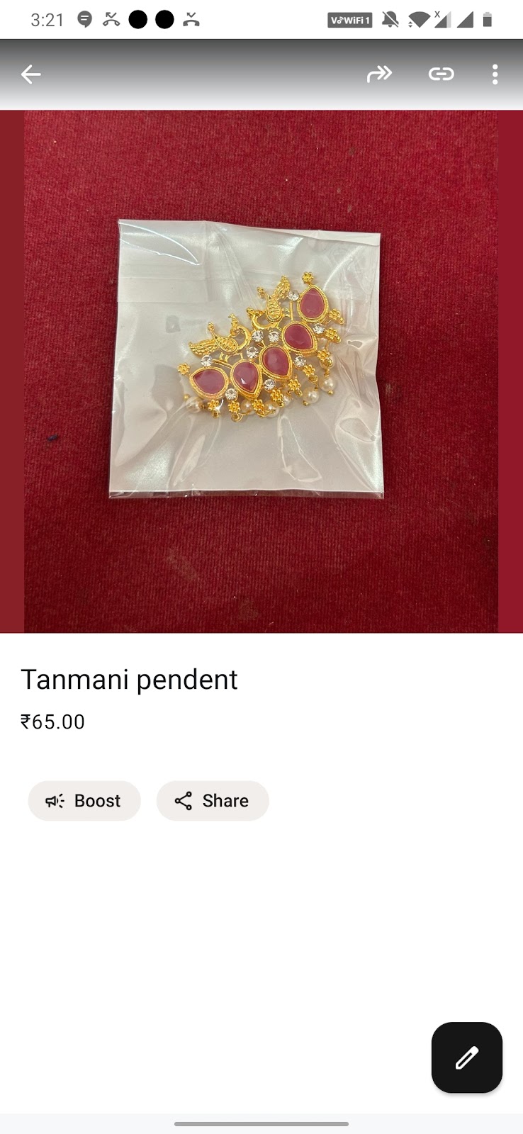 Tanmani Pendent BB