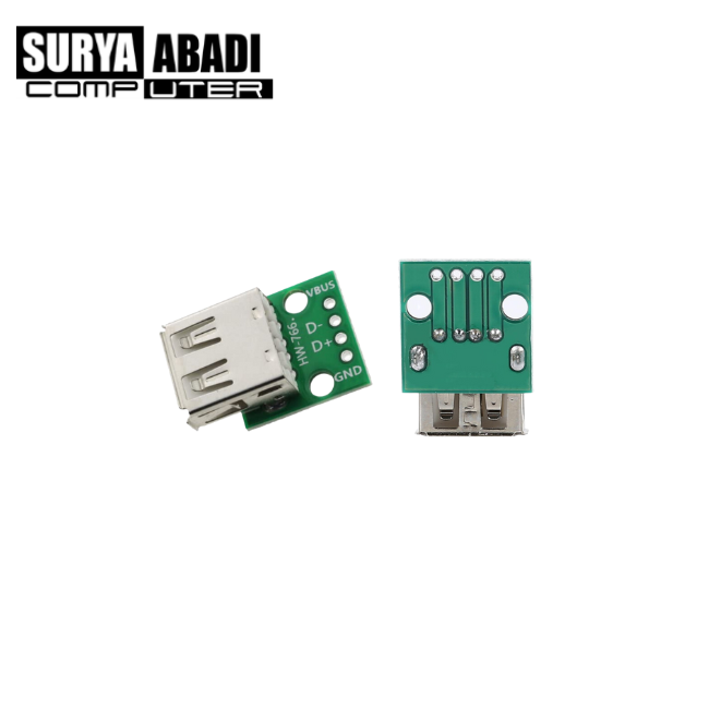 DIP ADAPTER USB MICRO MINI FEMALE - FEMALE USB 
