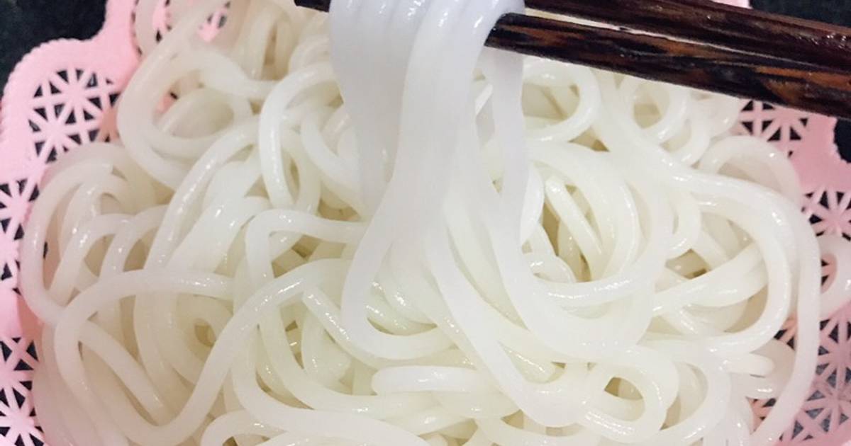 Cách làm bún sợi dai giòn như ngoài hàng
