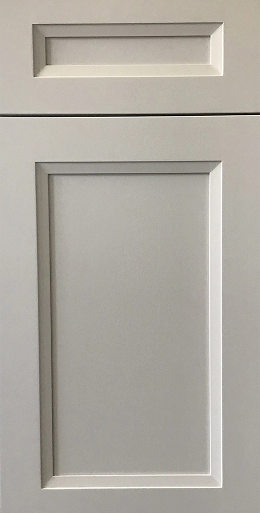 21st Century Cabinetry Grey Stone cabinet door sample available through NEARME Kitchen & Bath