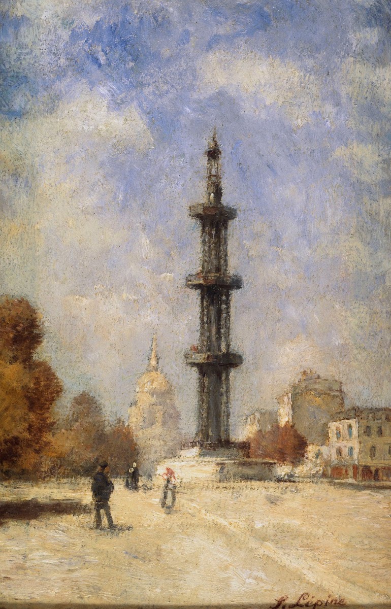 Le puits artésien de Grenelle place de Breteuil 1880