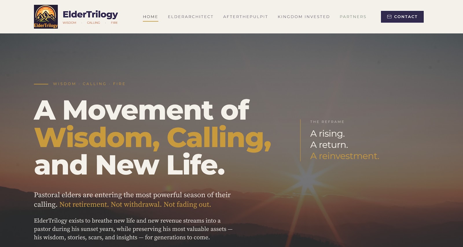 Elder Trilogy Website