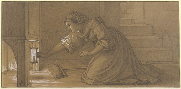 Die Witwe den verlorenen Groschen suchend 1866