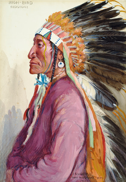 High Bird Shoshoni 1917