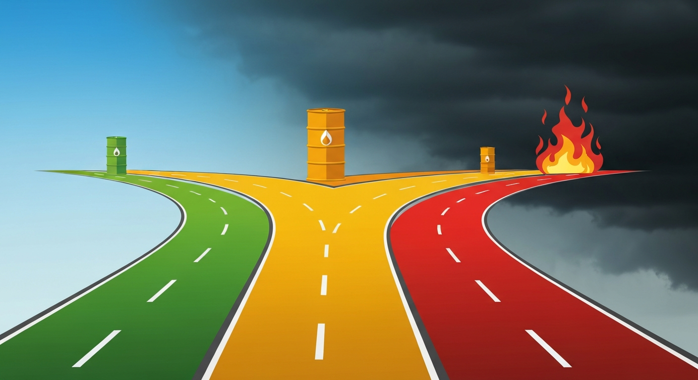 미-이란 전쟁 유가 시나리오 3가지 제한적 분쟁 장기화 호르무즈 봉쇄