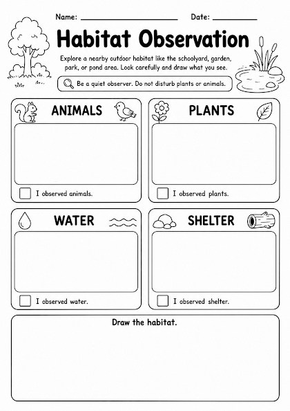 Habitat Observation