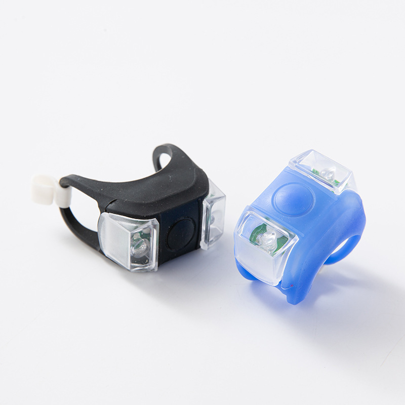 Silicone Frog Light with Dual LED for Bicycles