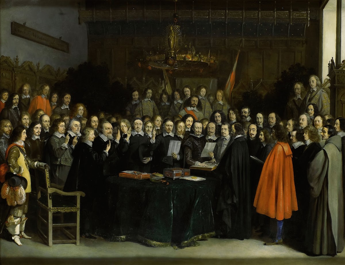 The Ratification of the Treaty of Münster 1648