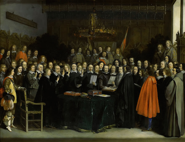 The Ratification of the Treaty of Münster 1648