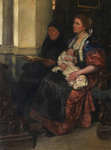 Ihr Erster Kirchgang Ca 1880 90