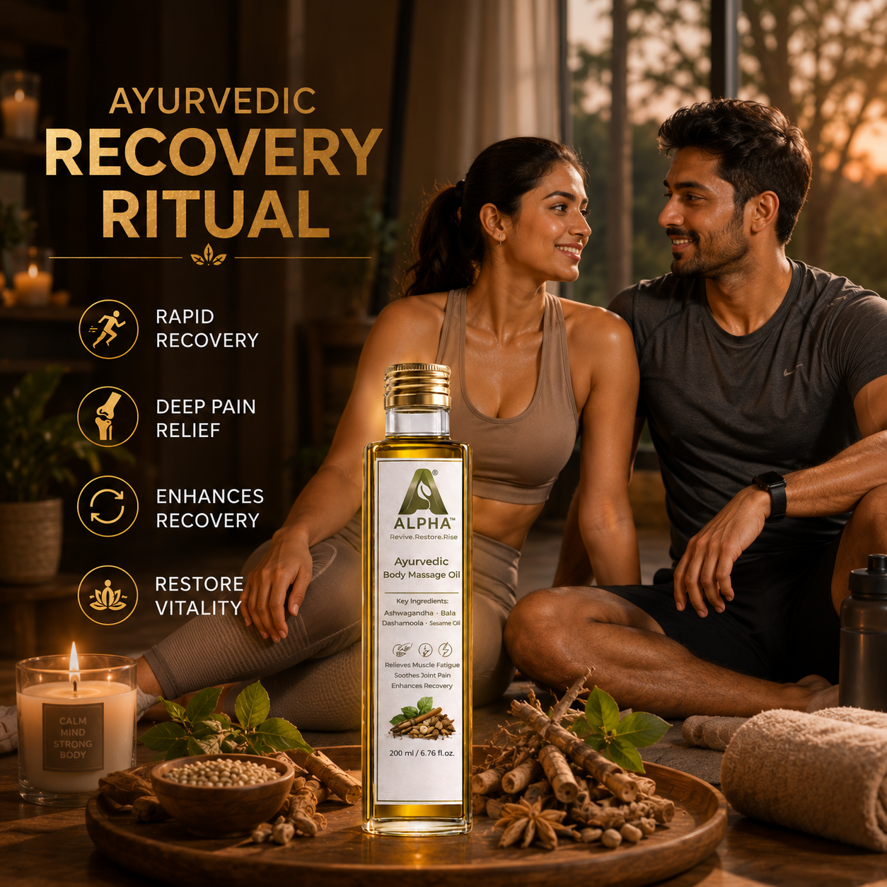 Alpha Body Massage Oil
