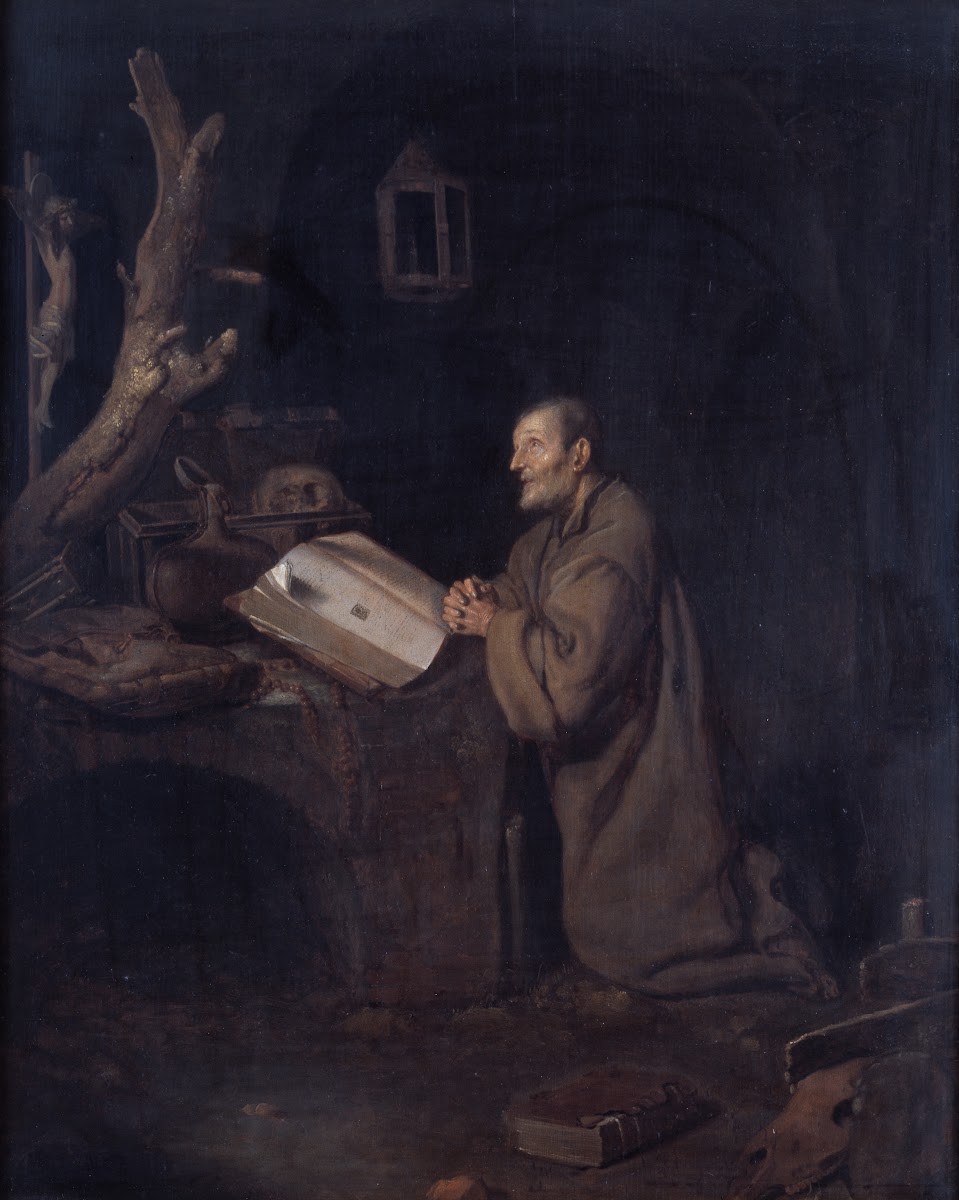 A Hermit at Prayer