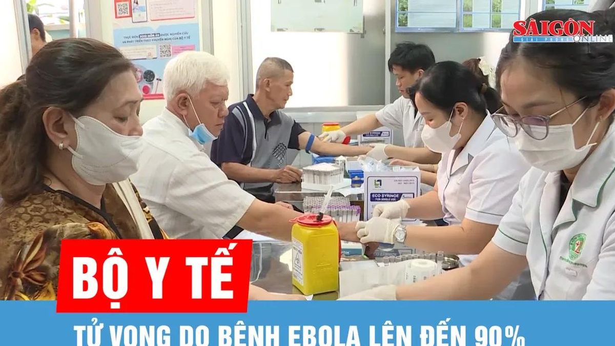Bộ Y tế: Tử vong do bệnh Ebola lên đến 90%, không chủ quan với các cơn sốt bất thường - Báo Sài Gòn Giải Phóng