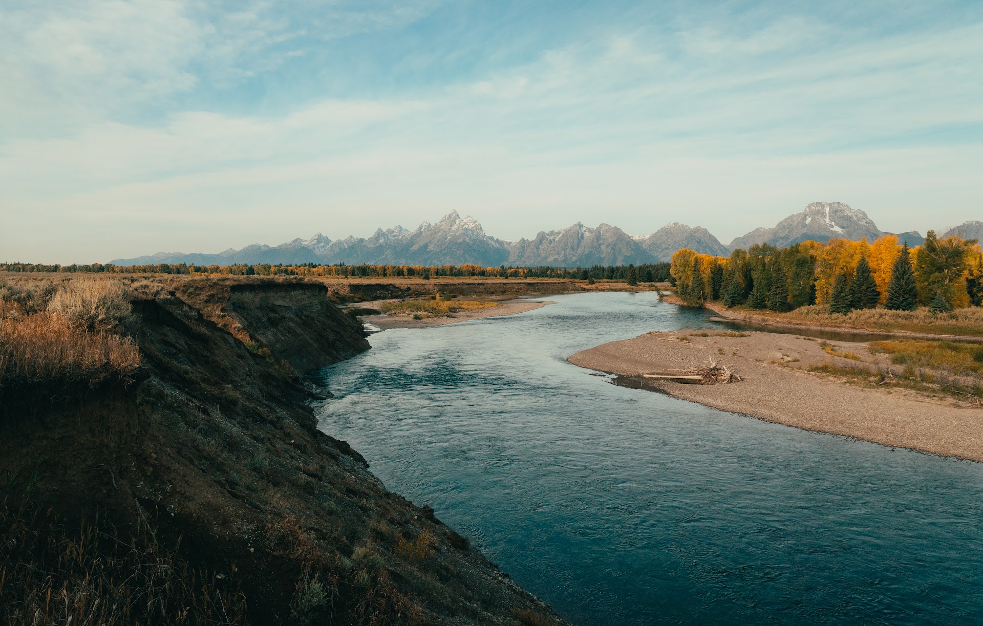 Snake River below the Tetons