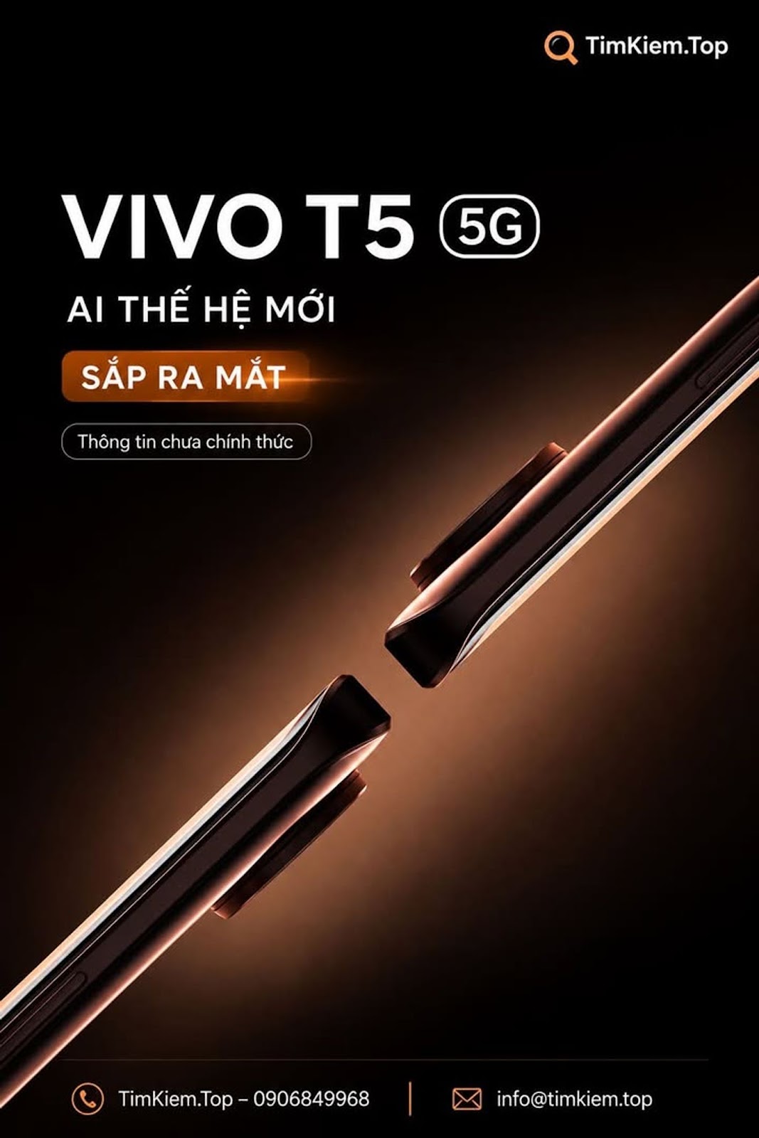Vivo T5 5G bất ngờ xuất hiện trên mạng, hình ảnh quảng bá chưa đủ chứng minh sản phẩm sắp ra mắt #Vivo #VivoT5 #VivoT55G #VivoTSeries #Smartphone5G #GenAI #AIPhone #TinCongNghe #Co