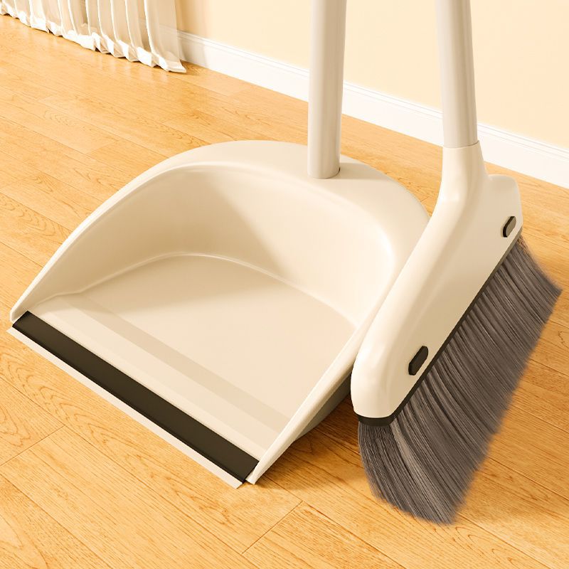 Sweeping set with dustpan and broom