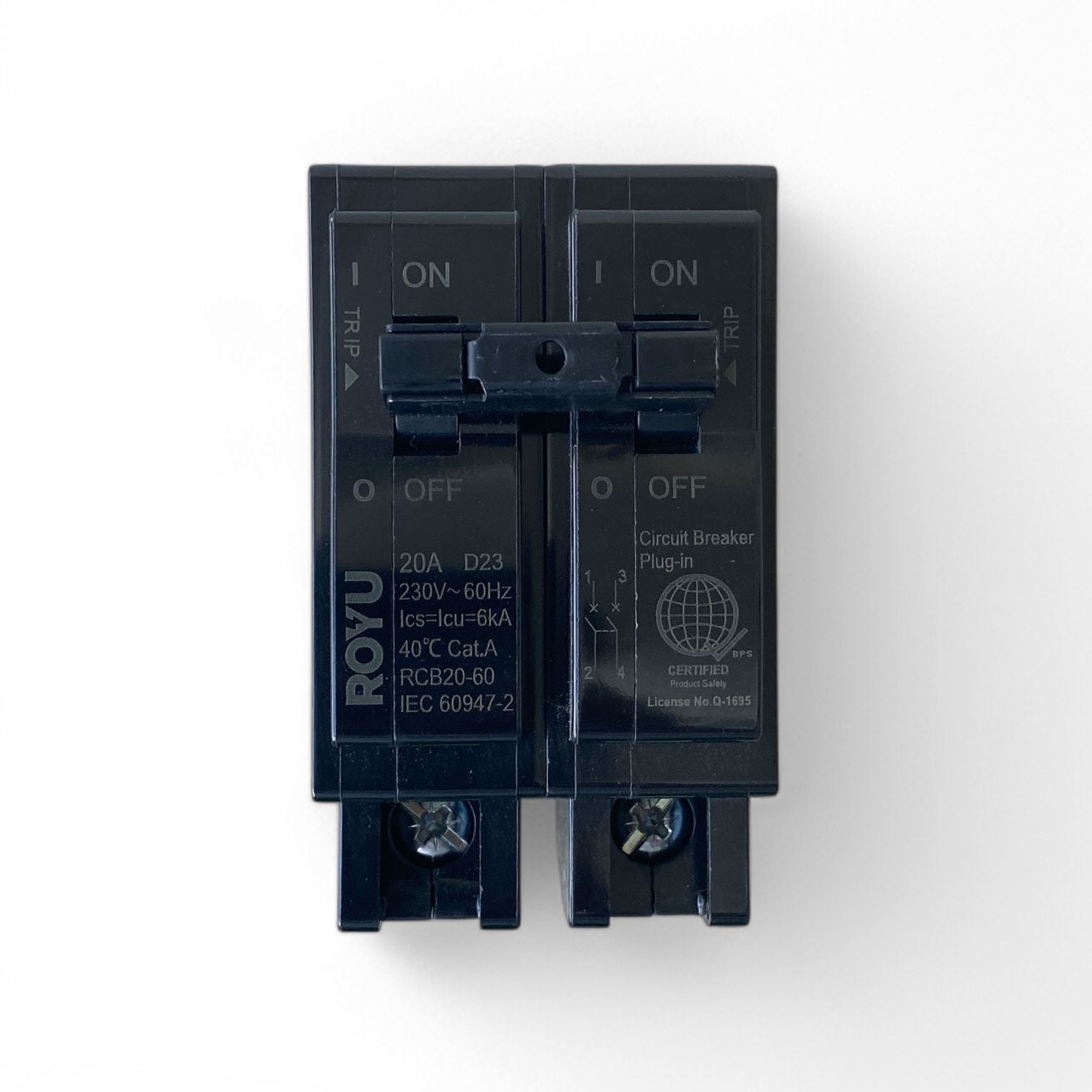 Royu Circuit Breaker Plug-in (Mechanical Lug Terminal)