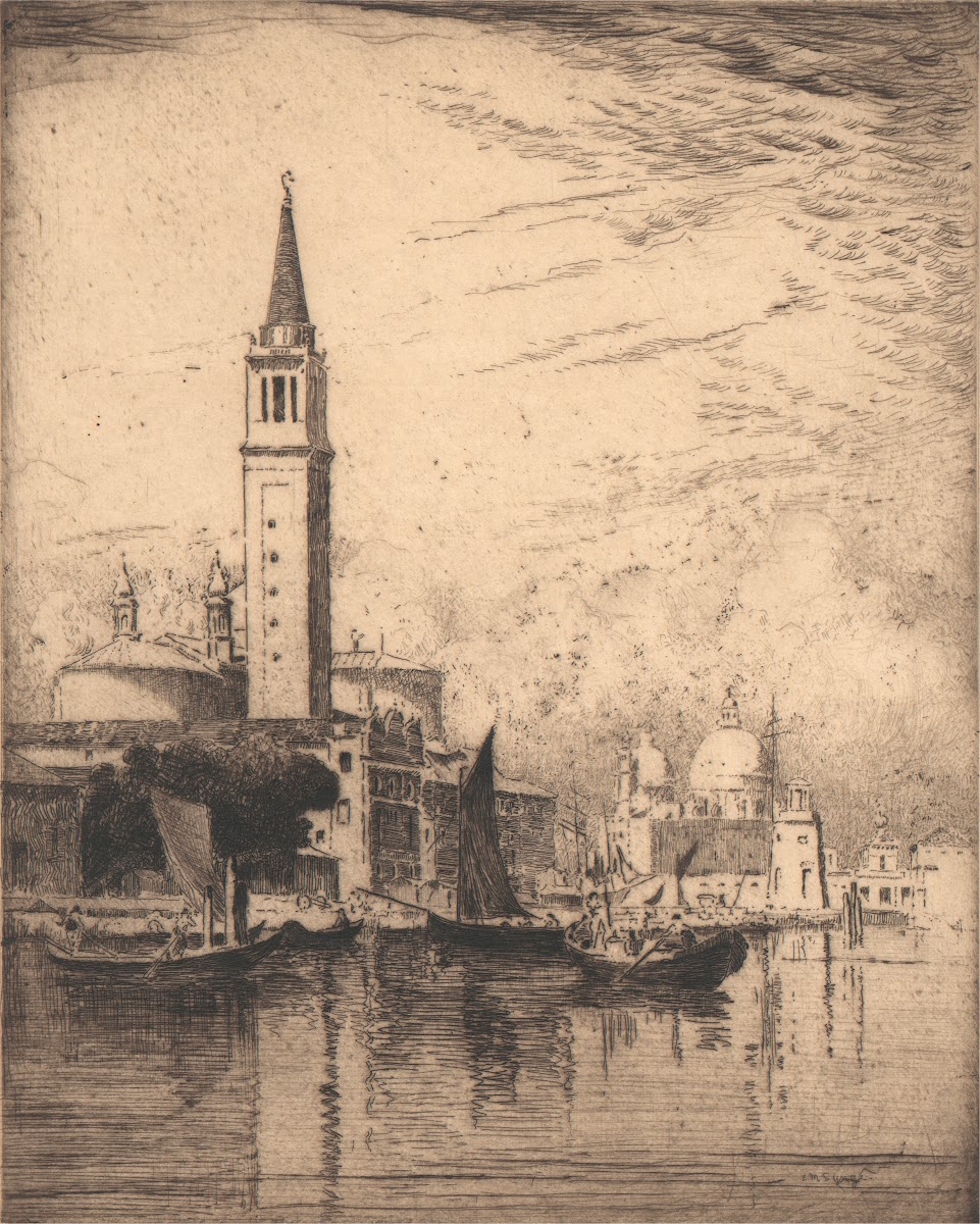 San Giorgio Maggiore and the Salute Venice