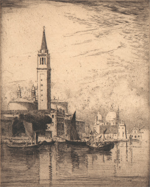 San Giorgio Maggiore and the Salute Venice