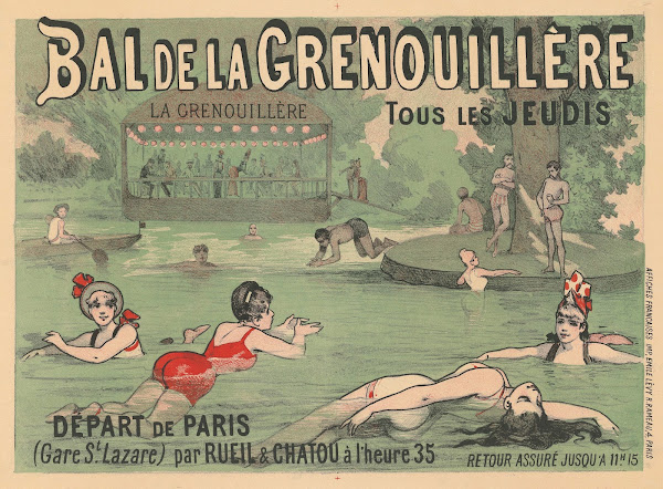 Bal de la Grenouillère tous les jeudis 1886